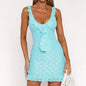Women's Lace Skirt With Suspenders Dress